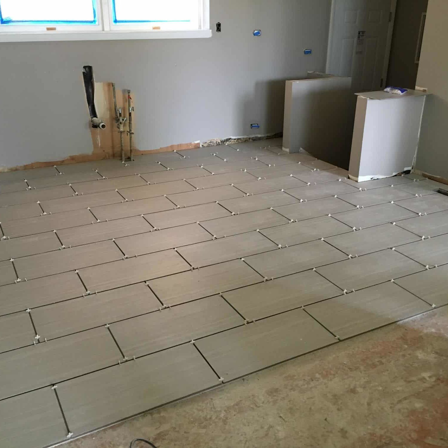 Tile floor